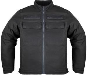 Текстильная мотоциклетная куртка Icon mototanker, Black