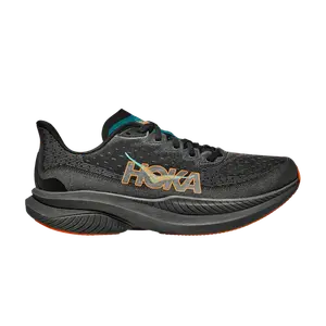 Кроссовки Mach 6 'Black Electric Tangerine', черный