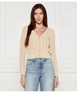 Кардиган «Жизель» Cropped fit Guess Jeans, бежевый