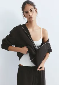 Толстовка на молнии Pull&Bear, Brown