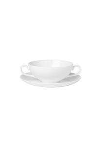 Чашка суповая с блюдцем Villeroy & Boch Royal, 200 мл, белый