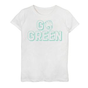 Зеленая футболка с рисунком Marvel Guardians Of The Galaxy Groot Go для девочек 7–16 лет Marvel