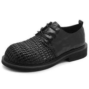 LINGPAO Повседневные туфли мужские черные