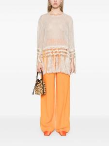 Taller Marmo брюки палаццо Марлен, оранжевый