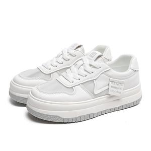 Кеды, скейтборд обувь женская низкая Mulinsen, цвет White Gray