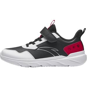 Antakids Легкие амортизирующие кроссовки low top для детей черно-белые/classic red подростковые