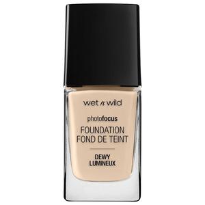 Тональный крем для лица photo focus dewy Wet N Wild, nude ivory, объем 28 мл
