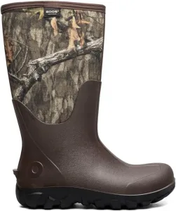 Мужские классические бесшовные резиновые сапоги BOGS Mossy Oak-Country Roots