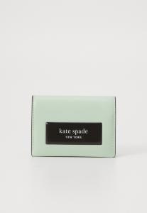 Кошелек LABEL CARD CASE TRIFOLD WALLET kate spade new york, мятный