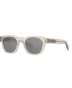 Унисекс большие солнцезащитные очки, SL 746 YS000639 Saint Laurent, коричневый/бежевый