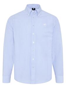 Рубашка на пуговицах классического кроя Polo Sylt, светло-синий