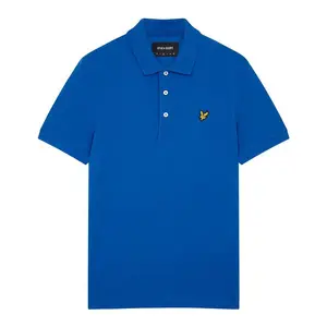 Поло Lyle & Scott Plain, синий