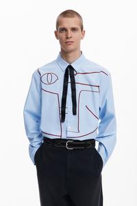 Футболка с художественным принтом