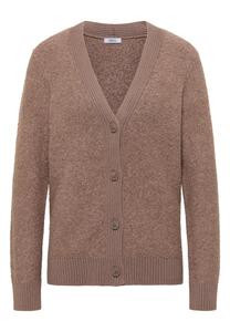 Вязаный кардиган CECIL, светло-коричневый