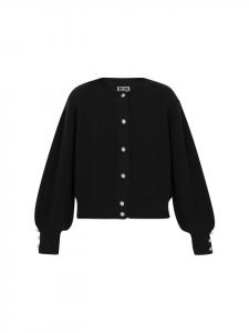 Женский кардиган черного цвета DreiMaster Maritim