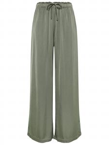 DEHA Широкие классические брюки в пастельно-зеленом цвете