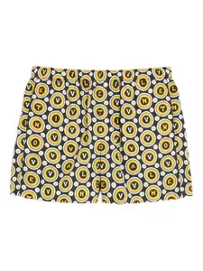 Шорты с принтом VALENTINO GARAVANI, черный