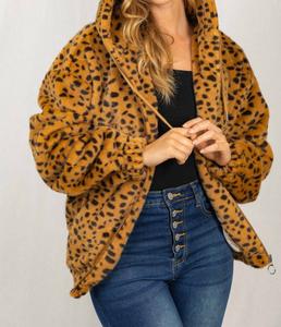 Куртка с принтом далматина бежевого цвета White Birch, бежевый