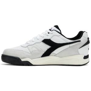 Кроссовки diadora Winner Lifestyle Shoes Unisex Low-top Black/white, белый/черный