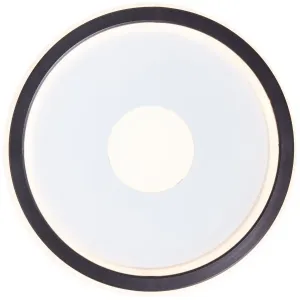 Светильник потолочный Brilliant Vegas, белый / черный