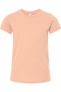 Молодежная футболка BELLA + CANVAS, персиковый