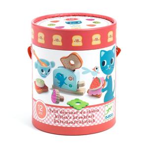 Набор для ролевых игр Djeco - Набор для кошачьего завтрака Inna marka