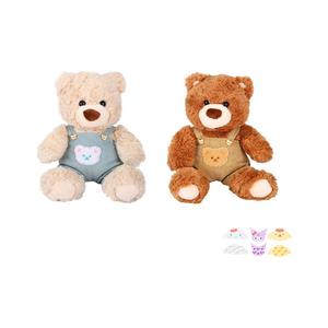 MINISO Jifort Bear Collection милый сидящий комбинезон коричневый плюшевый мишка Teddy Bear плюшевая кукла высота 26cm