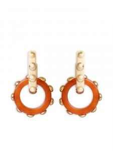 Двойные серьги-кольца La DoubleJ, золотой