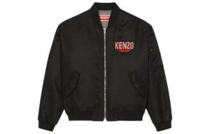 Бомбер мужской Kenzo Logo-patch, черный