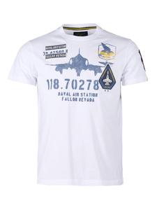 Футболка TG25013 белого цвета TOP GUN