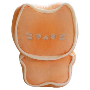 Плюшевая кукла в виде милого кота в полоску Cartoon Cute Butter Cookie Cat, высота 23см/50см DUOMIAOYOU