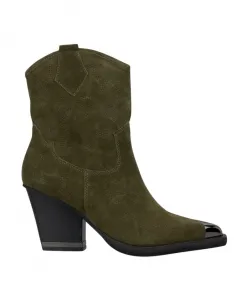 Вышитые ковбойские сапоги Alma En Pena, зеленый