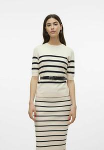 Футболка с принтом VMSABA O NECK Vero Moda, цвет birch