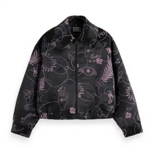 Куртка Scotch & Soda 178076 bomber, черный