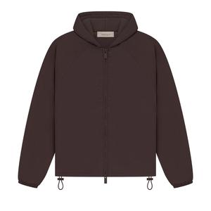 Детская куртка на молнии Fear of God Essentials, цвет Сливовый