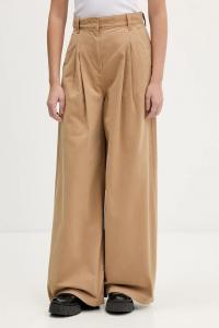 Хлопковые брюки Tommy Jeans, зеленый