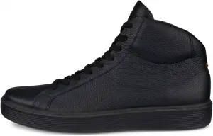 Мужские высокие кроссовки ECCO Soft 60, черный