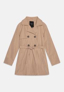 Тренч NKFMADELIN  Name it, серо-коричневый