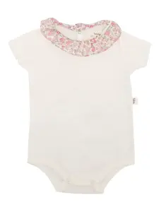 Боди с цветочным принтом TEDDY & MINOU, белый