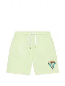 Шорты с графическим принтом Casablanca, зеленый