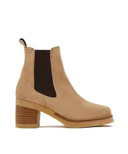 Женские ботильоны с эластичной вставкой CASTELL MENORCA, серый