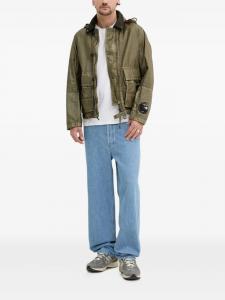 Куртка CP Company Mille с капюшоном и накладными карманами C.P. Company, зеленый