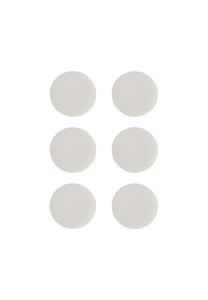 Универсальные тарелки manufacture rock ø 25.0 см 6 шт в наборе manufacture rock Villeroy & Boch, белые