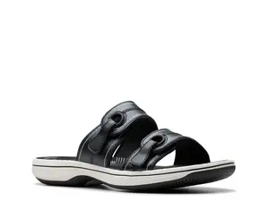 Сандалии Breeze Maye Slide - женские Clarks, Black