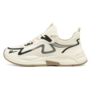 WARRIOR Мужские легкие дышащие низкие кроссовки для бега с эффектом увеличения роста - хаки черный, цвет Khaki Black