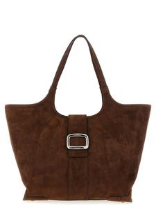 Средняя шоппер-сумка 'Viv' Choc' Roger Vivier, коричневый