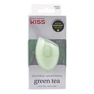 Зеленый чай, спонж для макияжа Kiss