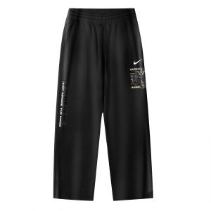 Nike Клубные брюки OH Pant Swoosh NF вязаные спортивные штаны унисекс Black