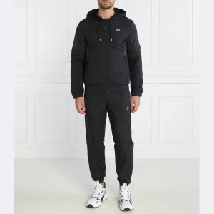 Спортивный костюм стандартной посадки Ea7, черный