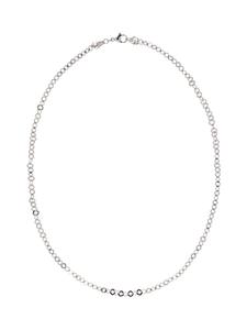 Faina Женская цепочка-колье из серебра